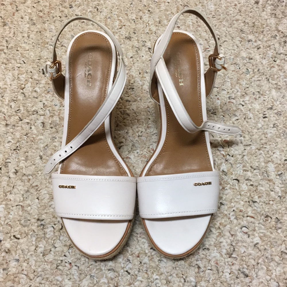 Coach wedges
